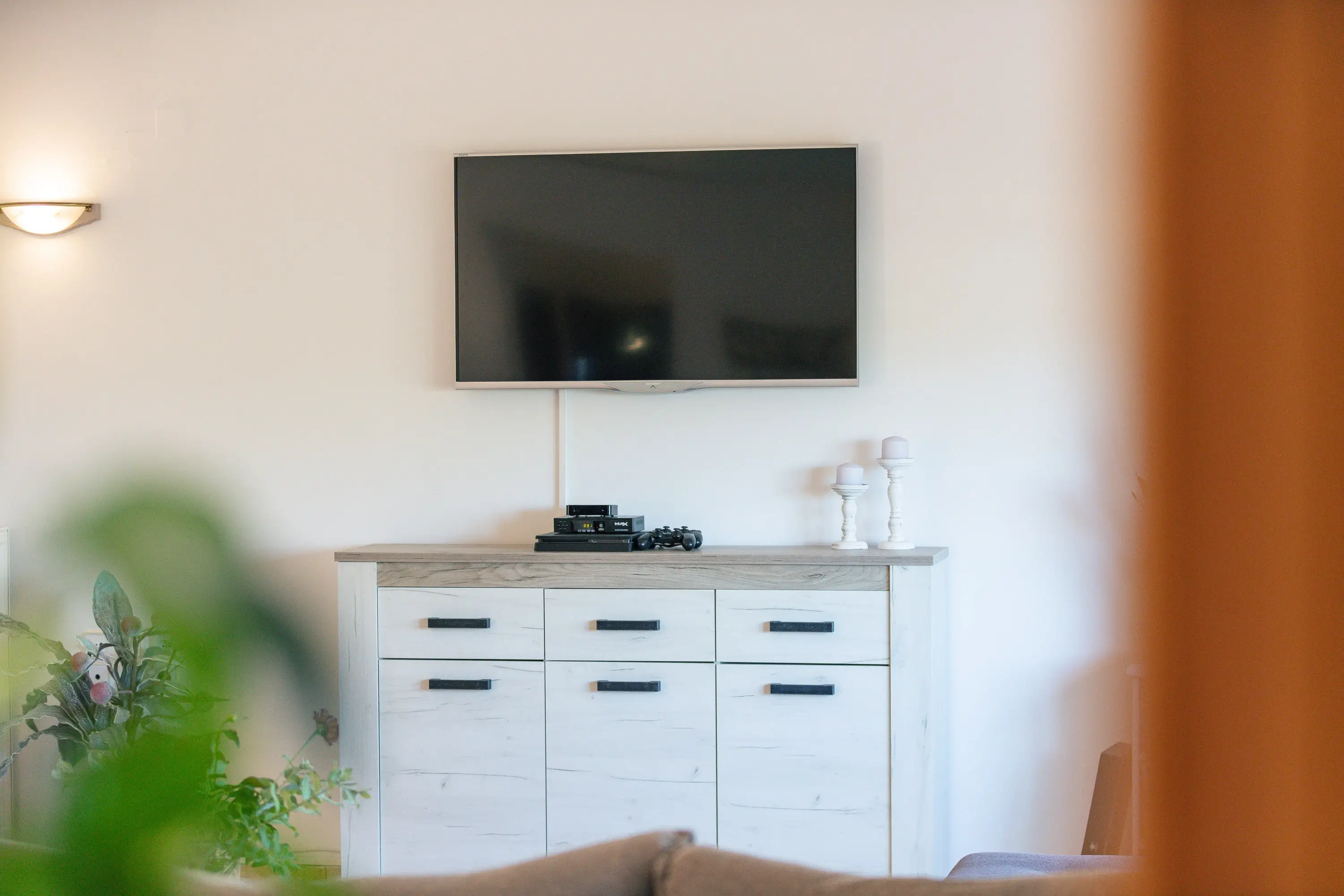 Εσωτερική άποψη της Villa Sevdas